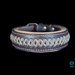 Leren halsband