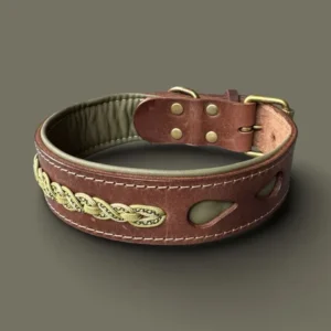 Halsband met uitgesneden druppel