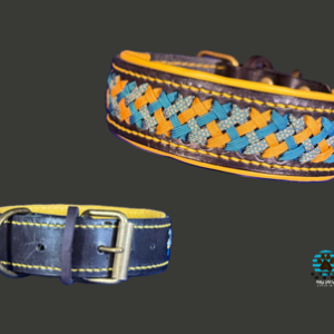 brede halsband geel